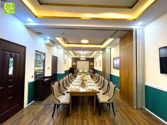 Nhà hàng có phòng riêng tại Quận 3